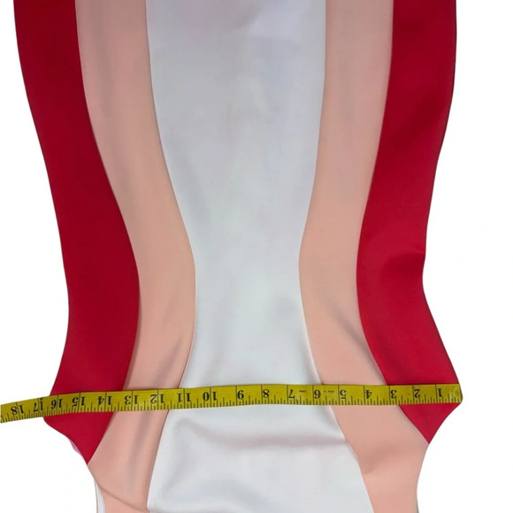 Calvin Klein Elegant Colorblock Sleeveless Sheath Dress Size 10 E54 - Picture 8 of 16